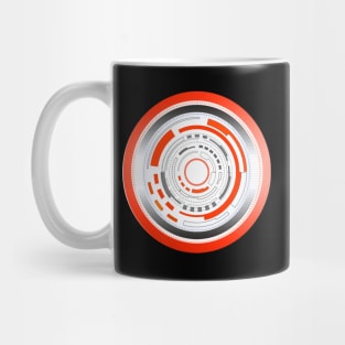 Cyber PunkTechno Tekno Sci-Fi Design Mug